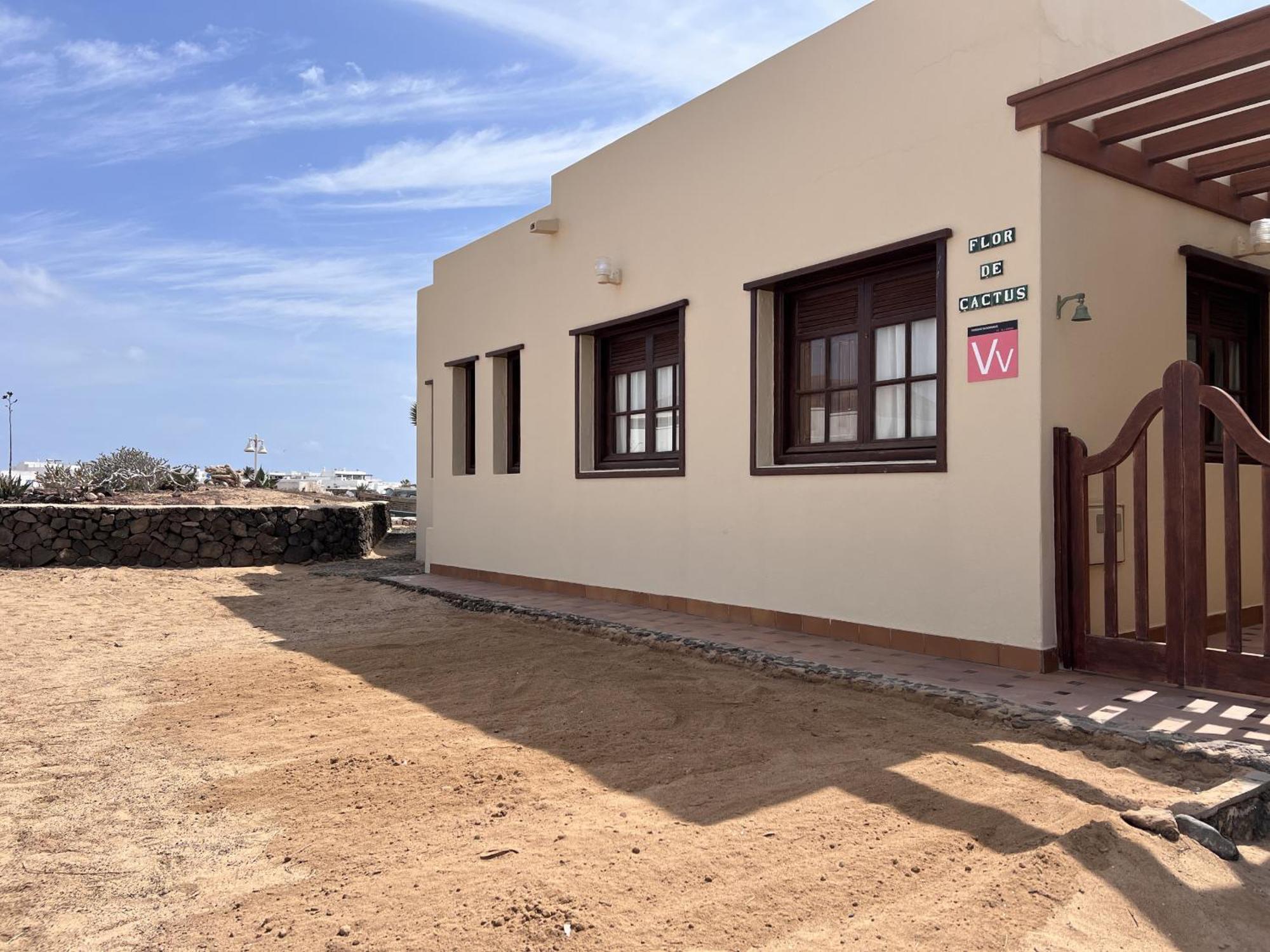 Вилла Flor De Cactus, La Graciosa Калета-де-Себо Экстерьер фото